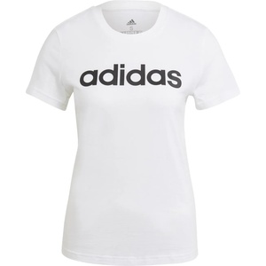 adidas Дамска тениска Adidas Essentials Logo T-Shirt Womens - Linear White