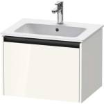 Duravit Ketho. 2 - Шкафче за умивалник 44x61x48 см, 1 чекмедже, лъскаво бяло K25062022220000 (K25062022220000)