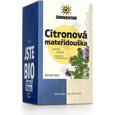 Sonnentor citronová mateřídouška bio 18 g balení 6 ks