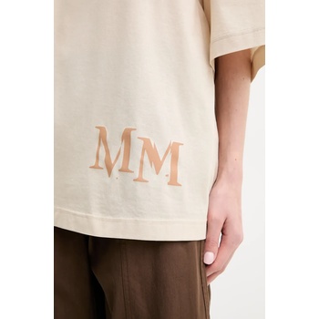 MM Памучна тениска mm в бежово 2516971018600 (2516971018600)
