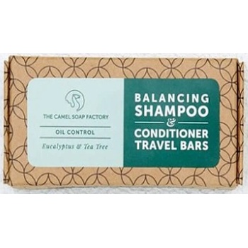 The Camel Soap Factory Balancing Travel Bars šampon a kondicionér 44 g