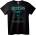 NOONEBRAND Тениска Генезис паяк - S, Black