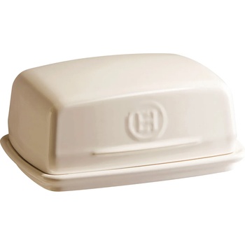 Emile henry (Франция) Керамичен съд за масло emile henry butter dish - цвят екрю (eh 0225-02)