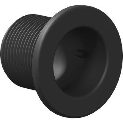 Umyvadlová krytka přepadu černá Ravak X01808