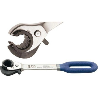BGS technic Otevřený očkový klíč 11 mm s ráčnou na převlečné matice BGS 30831