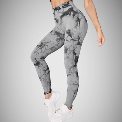 Legínovo Push-up mramorové calypso legíny