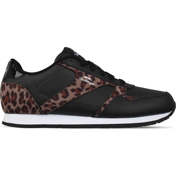 Slazenger Дамски маратонки Slazenger Classic Trainers Ladies - Black/Leopard