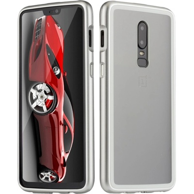 OnePlus 6 Удароустойчив Калъф Metal Frame/ Tempered Glass и Протектор