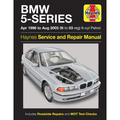 BMW 5-Series 6-cyl Petrol (April 96 - Aug 03) Haynes Repair Manual - Haynes Publishing