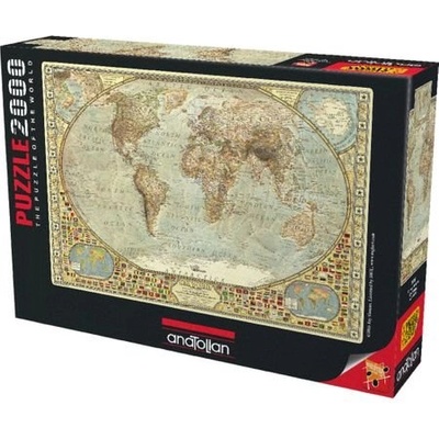 Anatolian - Пъзел Световна карта