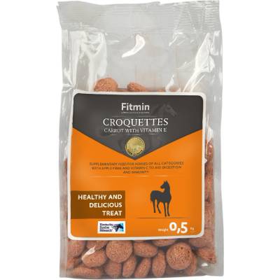 Dibaq Fitmin Крокети от моркови+вит. Е деликатес за коне 500 g