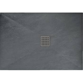 Image 1 of Rea КОРИТО ЗА ДУШ КАБИНА Rea Grey Rock 80x100 (REA-K4582)