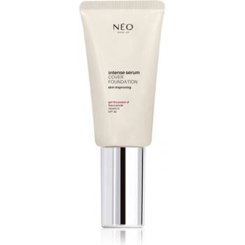 Neo make up Intense Serum Cover Foundation фон дьо тен за естествен вид SPF 30 цвят 04 Sand 30ml