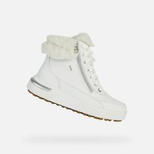 Geox Бяла дамска боти Geox Dalyla ABX Geox | Byal | ЖЕНИ | 37