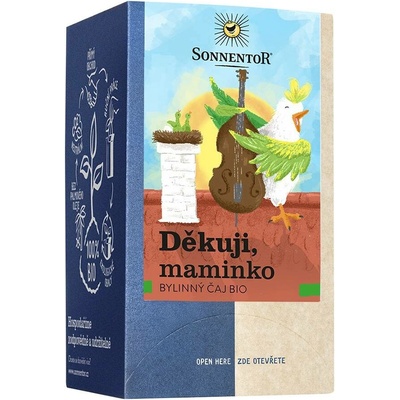 Sonnentor Děkuji maminko bylinný čaj porcovaný Bio 18 x 1,5 g