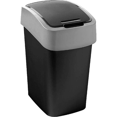Curver PACIFIC FLIP BIN 25 l čierno/šedý