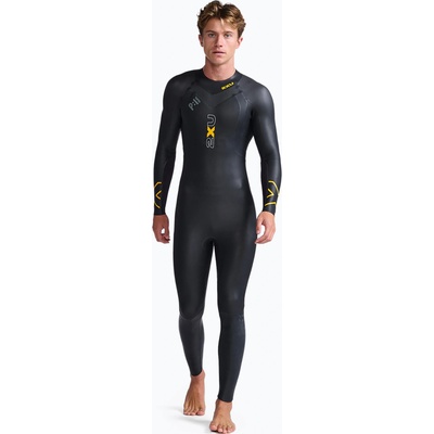 2XU Мъжки костюм за триатлон 2XU Propel: 1 black/ambition MW4991C