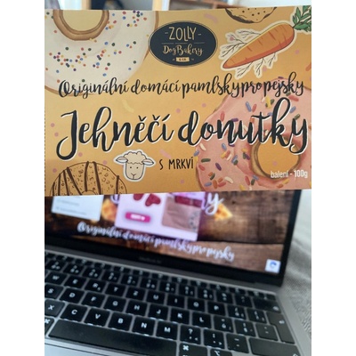 ZOLLY DOG BAKERY Jehněčí donutky s mrkví 500 g
