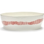 Serax Feast Купа за салата, 28, 5 см, бяло-червена (B8921015A)