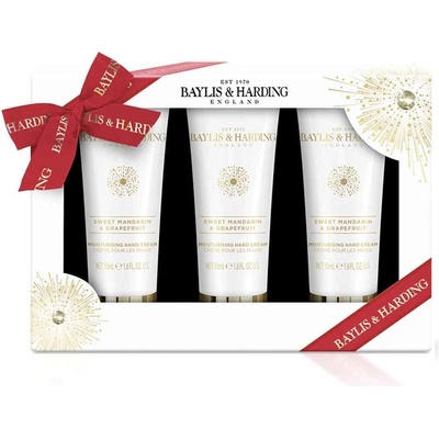 Baylis & Harding Sweet Mandarin & Grapefruit krémy na ruce 3 x 50 ml dárková sada