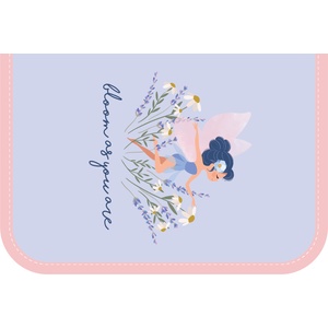 Eurocom Несесер Street Bloom, 1 цип, празен, 20.5x13x4cm (24687-А-BLOOM)