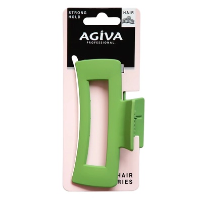 AGIVA Pro шнола за коса - мат зелен 10.5 см (625:)