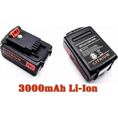 TopTechnology BLACK & DECKER BL3018 3000mAh 18V - neoriginální – Hledejceny.cz