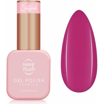 NaniNails NANI Leitgeb gelový lak na nehty s použitím UV/LED lampy odstín Rajda 6 ml