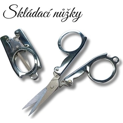 Skládací nůžky na korálkování