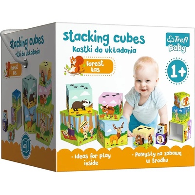 Baby edukativní kostky V lese