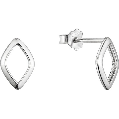 Pavona stříbrné náušnice geometrický tvar 61039