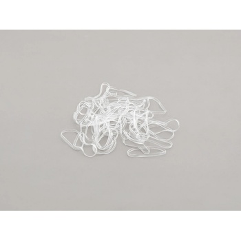 Gumičky mini mix 1000ks průhledné