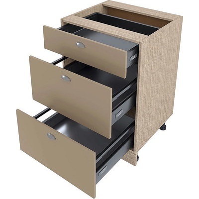 ИРИМ Долен кухненски шкаф Сити МФ-Капучино мат-11-54 60 см