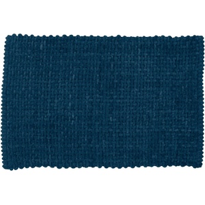 Wenko Тъмносин текстилен килим за баня 50x80 cm Covelo - Wenko (26281100)