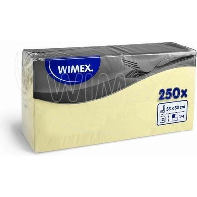 Wimex Ubrousek PAP FSC Mix 2V 33x33 cm 250 ks béžový