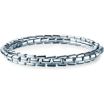 SAVICKI Náramok bangle striebro so zirkónom 5 mm - B-B-B0708-01370-925-B