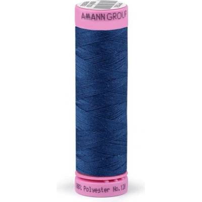 Polyesterové nitě návin 100 m Aspo Amann 0816 Estate Blue