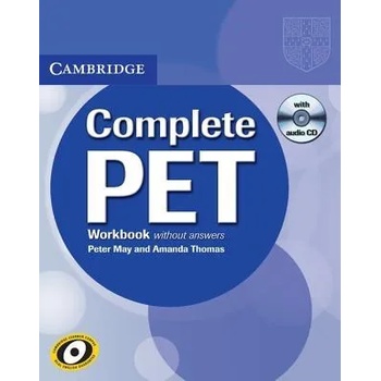 Cambridge English Complete PET Workbook without answers. With audio CD