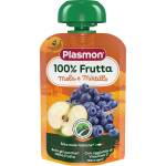 PLASMON Плодова закуска Plasmon - Ябълка с боровинка, 100 g (2462) - ozone