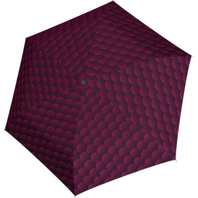 Doppler Carbonsteel Mini slim Twister dámský skládací deštník vínový
