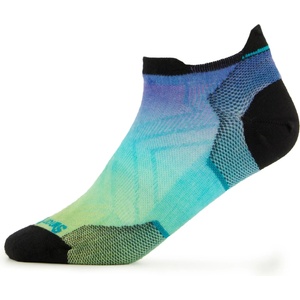 Smartwool Дамски чорапи за бягане Smartwool Women's Run Zero Cushion Ombre Print Low Ankle Running socks - Capri - размер 34-37 (EU) (201-4497-0111)