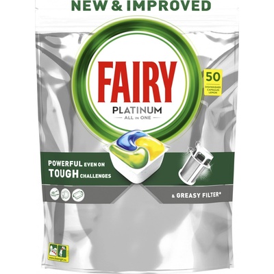 Fairy Platinum All in1 Kapsle do myčky 50 ks