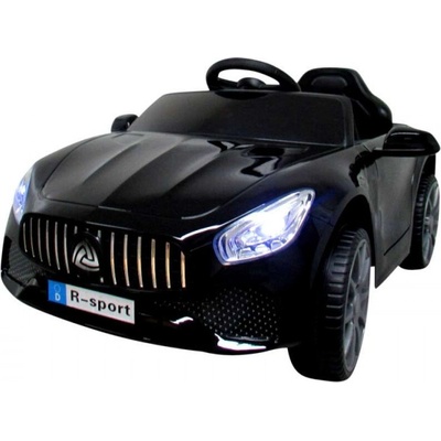 R-Sport Cabrio B3 Elektrické auto so zvukovými a svetelnými efektmi + diaľkové ovládanie 6V čierna
