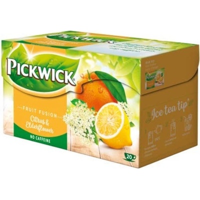 Pickwick Fruit Fusion Citrus s bezovým květem 20 sáčků 40 g