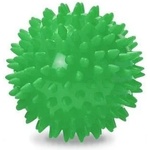 PINO PINOFIT®, масажна топка с шипчета, зелена, 9 cm