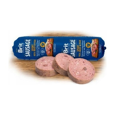 Brit Premium Sausage Sport Beef & Fish 800 g