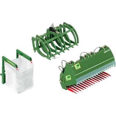 Wiking Wiking Bressel Lade комплект аксесоари за челен товарач модел играчка (10738400000)