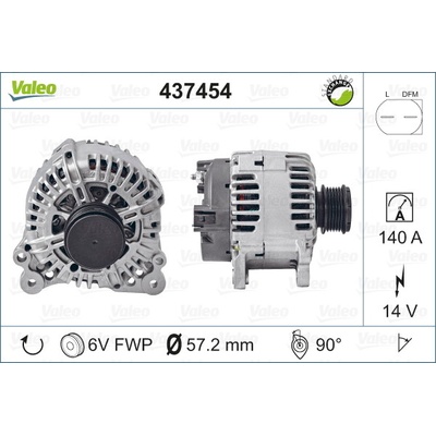 VALEO Alternátor 437454