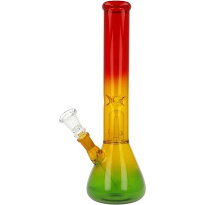 Super Heroes Skleněný bong s perkolací Beaker RYG Ice+Perc. 30cm – Zbozi.Blesk.cz