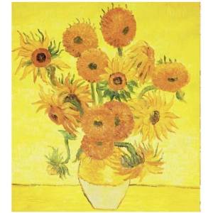 DIMEX ART Флизелинов фототапет слънчогледи от винсент ван гог 225 x 250 см